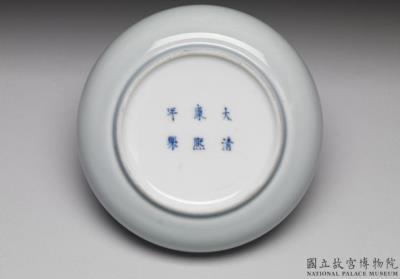 图片[2]-Brush washer with sky blue glaze, Qing dynasty, Kangxi reign (1662-1722)-China Archive